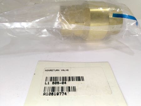 NONRETURN VALVE