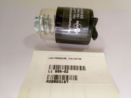 LOW-PRESSURE INDICATOR