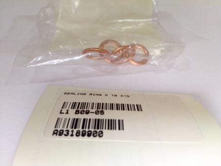 SEALING RING C 10  X15