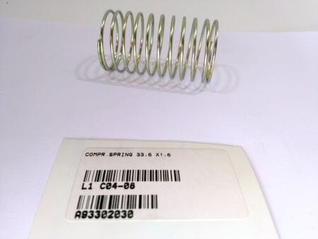 COMPR.SPRING  33,6 X1,6