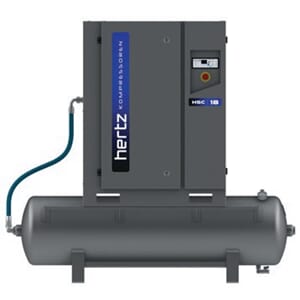 18kw SKRUEKOMPRESSOR MED TANK