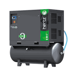 7,5kw Oljefri kompressor scroll, duplex