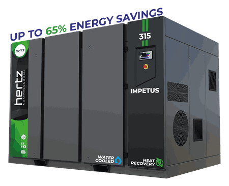 200kW SKRUEKOMPRESSOR 2-TRINN DIREKTEDRIFT VSD/ON-OFF