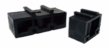 Foringer for rør braketter d. 40 - 63 mm pk a 10 stk