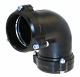 90° Albue aluminium d. 80 mm