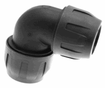 90° Albue i HR-Polymer d. 50 mm