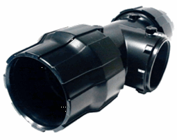 Aluminium gjenge T-Stykke hun gjenge d. 63x1.1/4